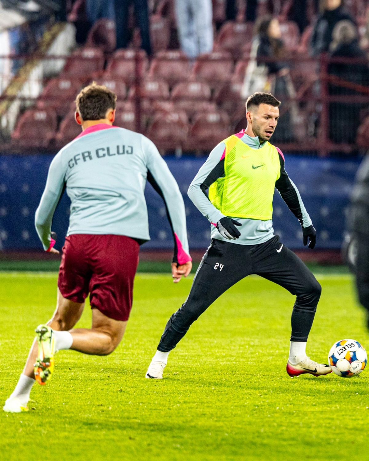 CFR Cluj - Rapid, imagini înaintea partidei din Gruia