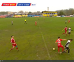 Gazonul de la CS Afumați - Sepsi / foto: capturi Prima Sport