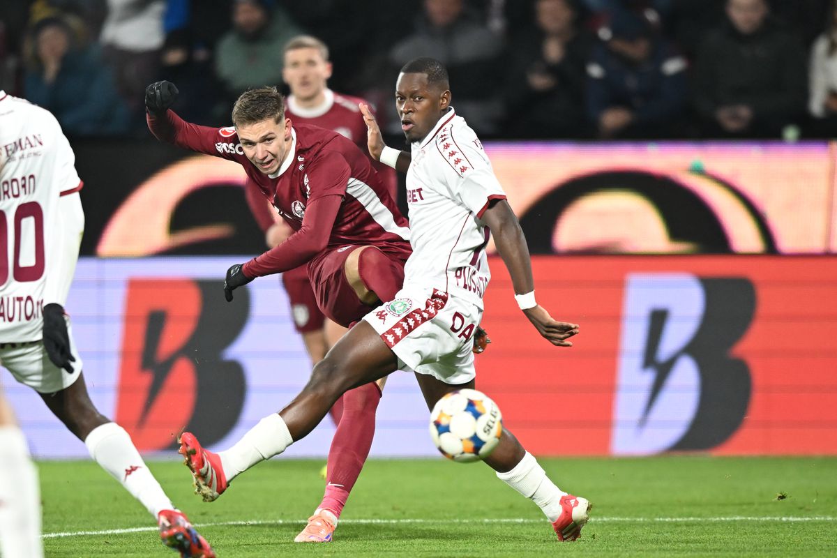 CFR Cluj - Rapid, etapa 17 din Superliga