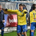 Bucuria lui Jovan Markovic după golul de 2-2 din Oțelul - Farul / Foto: sportpictures.eu