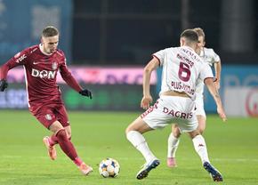 Pauză în CFR Cluj - Rapid: multe faze de poartă în Gruia