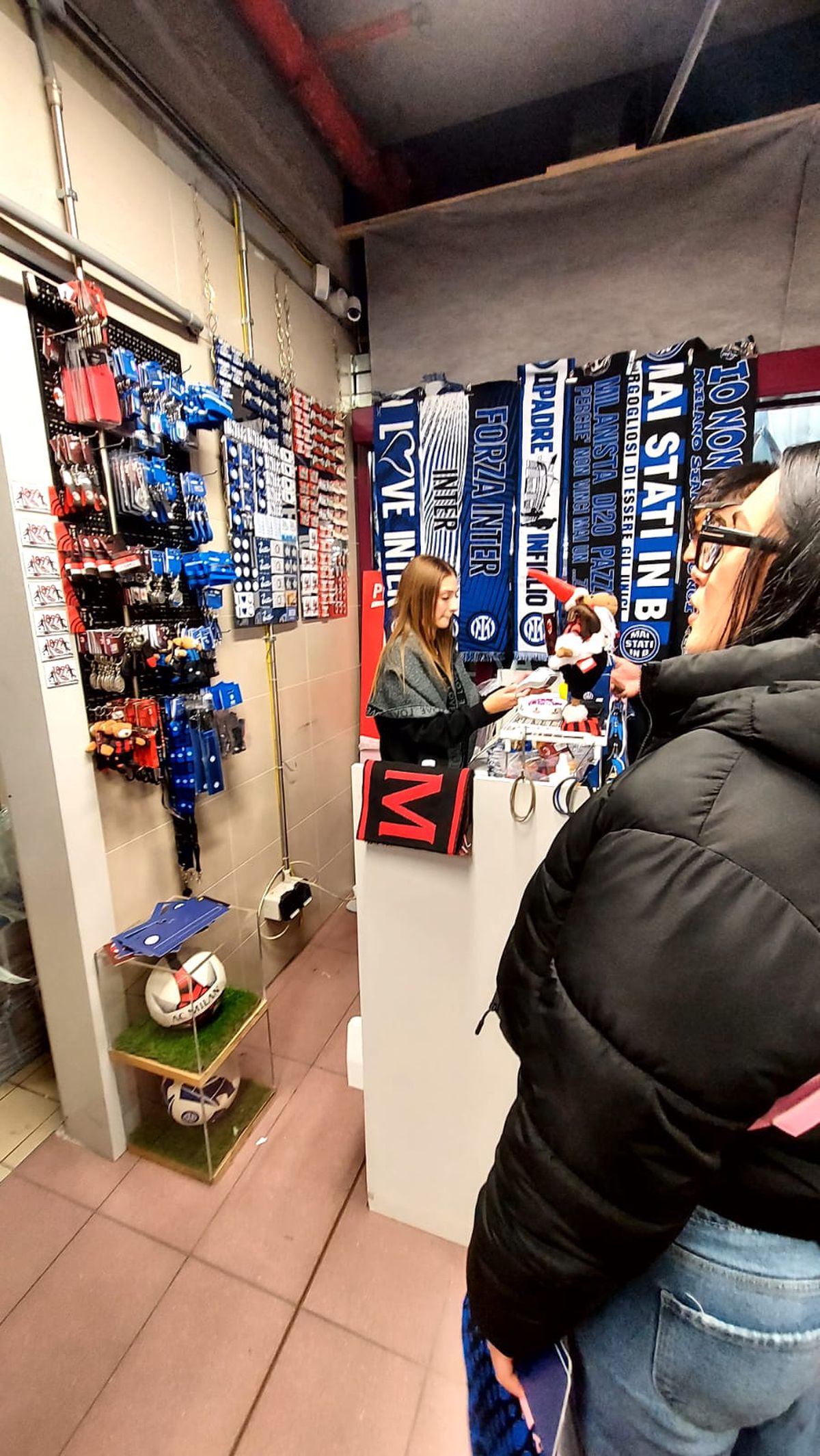 Imagini din Milano înainte de Inter - AC Milan