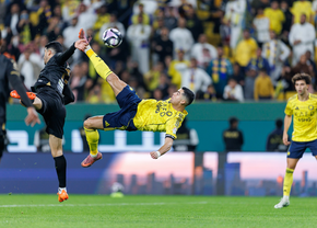 Ca în meciul cu Juventus! Gol MAGNIFIC din foarfecă marcat de Cristiano Ronaldo la ultima fază!