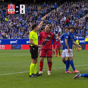 Andrei Rațiu, moment tensionat în Oviedo - Vallecano