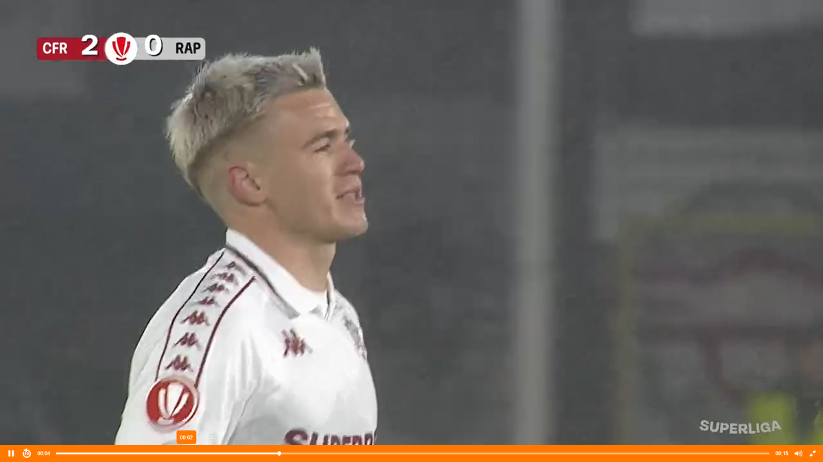 Rapidistul luat în colimator de Ovidiu Herea: „N-ai arătat nimic! De ce să fii nemulțumit?”