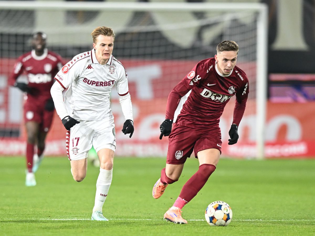 CFR Cluj - Rapid, etapa 17 din Superliga