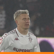 Claudiu Petrila, nemulțumit după ce a fost schimbat în CFR - Rapid // FOTO: captură Orange Sport