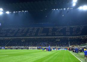 Nu s-a mai văzut în Inter - AC Milan! » Ce a apărut în peluza ultrașilor, la primul derby al lui Cristi Chivu