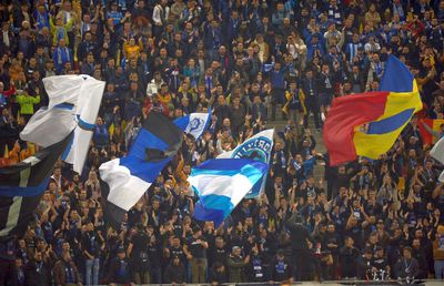 FCSB - CRAIOVA 2-0 // Ce nu s-a văzut la TV: cine au fost cei doi suporteri de lux ai oltenilor la înfrângerea de pe Arena Națională