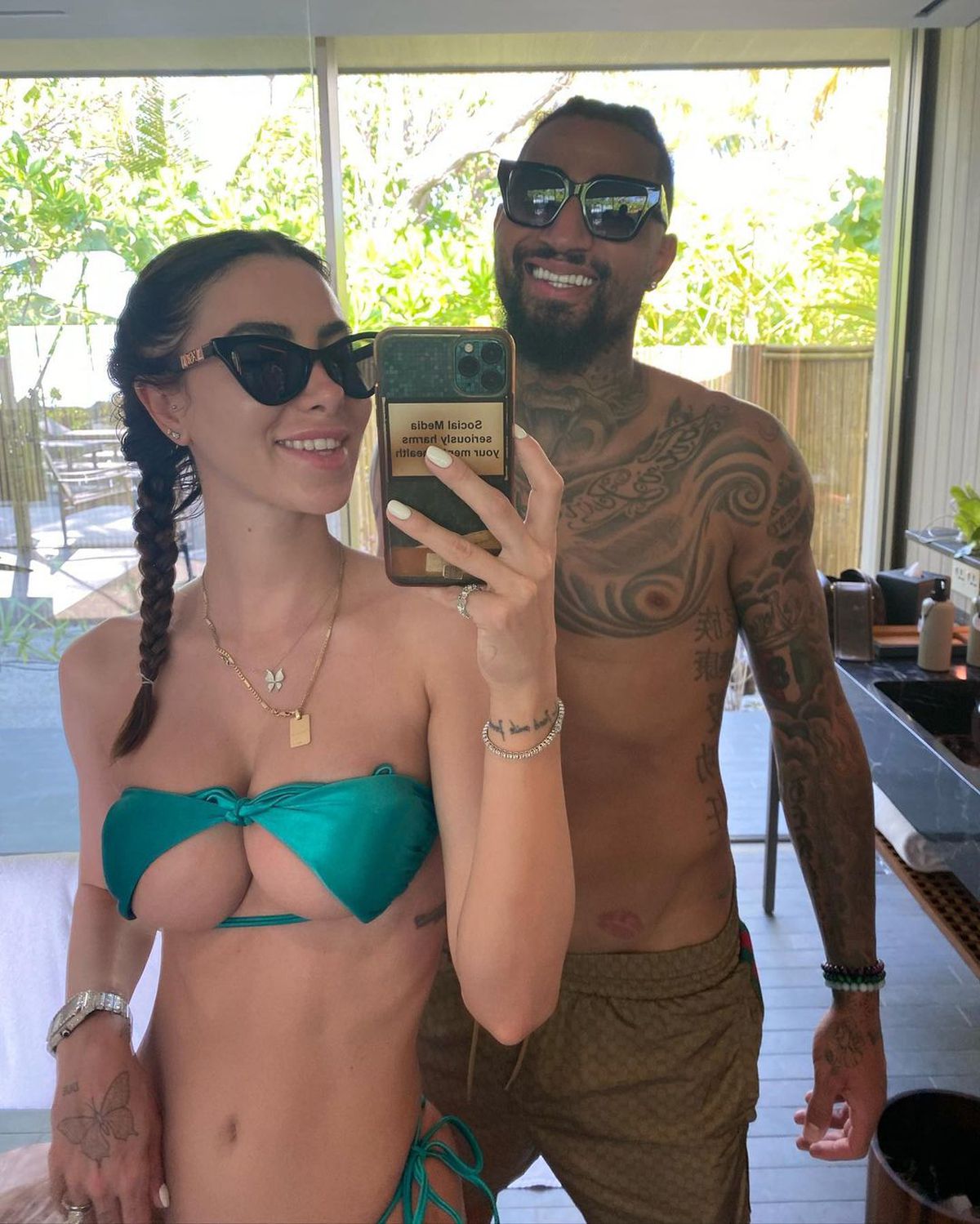 Soția lui Kevin Prince Boateng atrage toate privirile » E model și maestră Kung fu