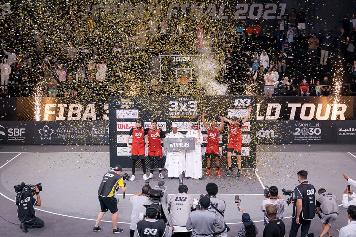 S-a tras cortina peste baschetul 3x3. A avut loc ultimul eveniment al anului, sârbii fiind campionii finalei mondiale