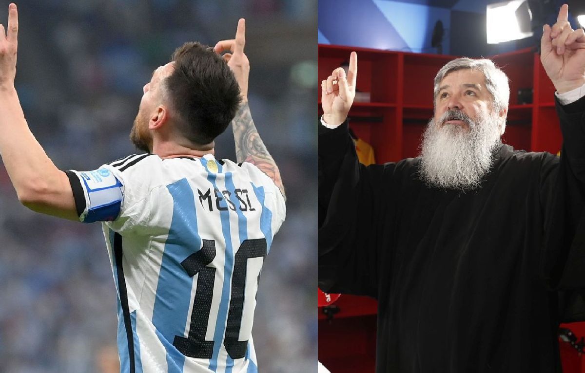 „Religia” Messi, prin ochii Părintelui Vasile Ioana: „Rețineți acel gest, a făcut diferența în finală! Dar e greșit să te apleci lui ca unui Dumnezeu”