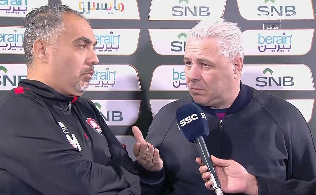 Scandal cu Șumudică în direct! Antrenorul român, reacție nervoasă