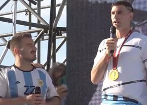 În aplauzele a peste 100.000 de oameni din orașul natal, Emi Martinez a explicat cum l-a intimidat pe Tchouameni în finală: „S-a dus naiba totul”