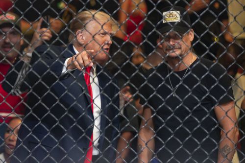 Donald Trump la o gală UFC // Foto: Imago