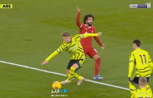 Se poate și mai rău decât în Liga 1! Decizie VAR inexplicabilă în derby-ul Liverpool - Arsenal » Lui Salah nu i-a venit să creadă