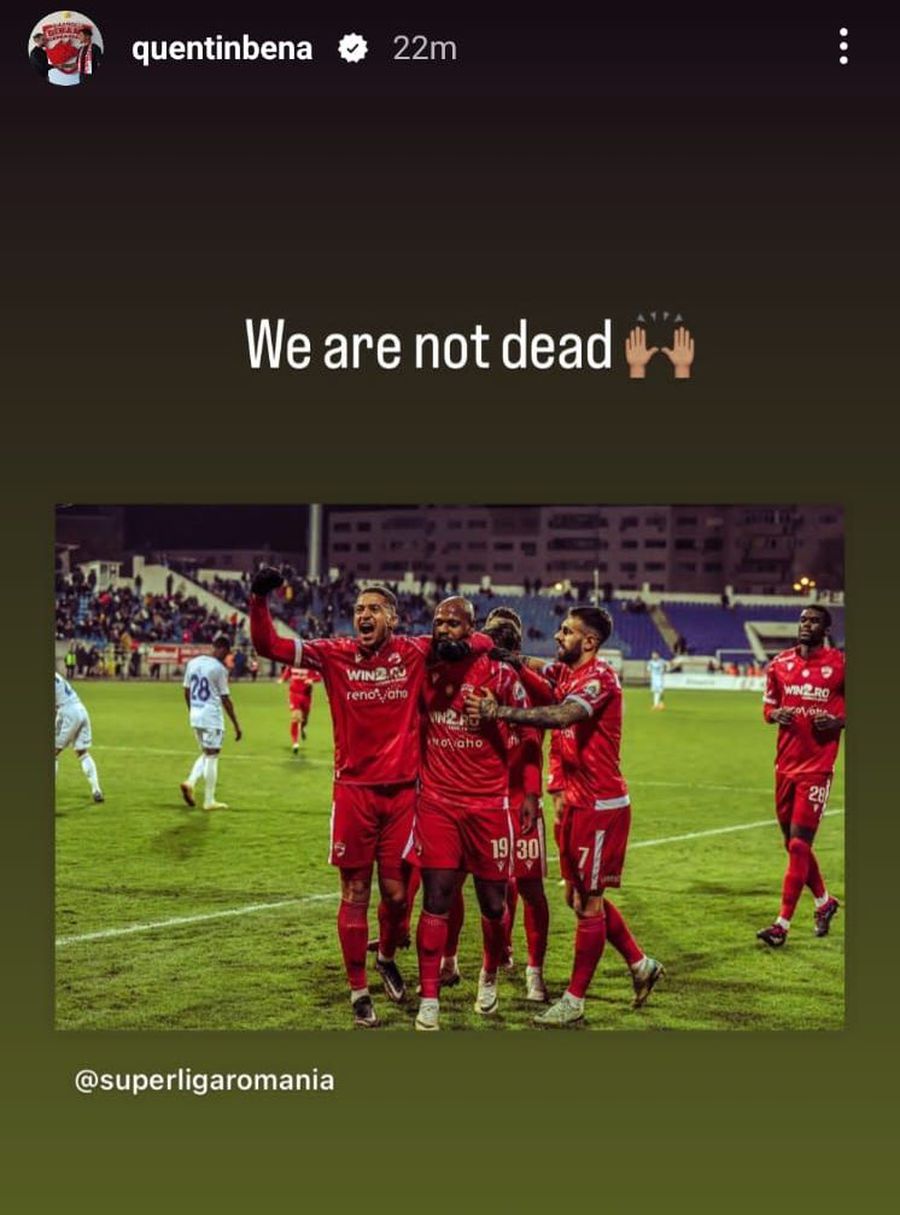 Motto-ul jucătorilor lui Dinamo: „Nu suntem morți!”. Obiective clare pentru 2024