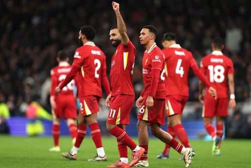 Mohamed Salah, vedeta lui Liverpool/ foto Guliver/GettyImages