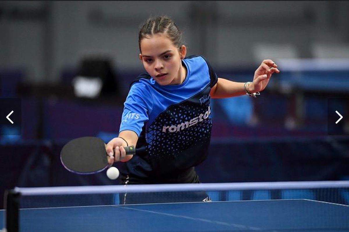 La 15 ani, Andreea Băiașu visează la Jocurile Olimpice: „Tenisul de masă este totul pentru mine. Uit de orice griji, mă face fericită!”