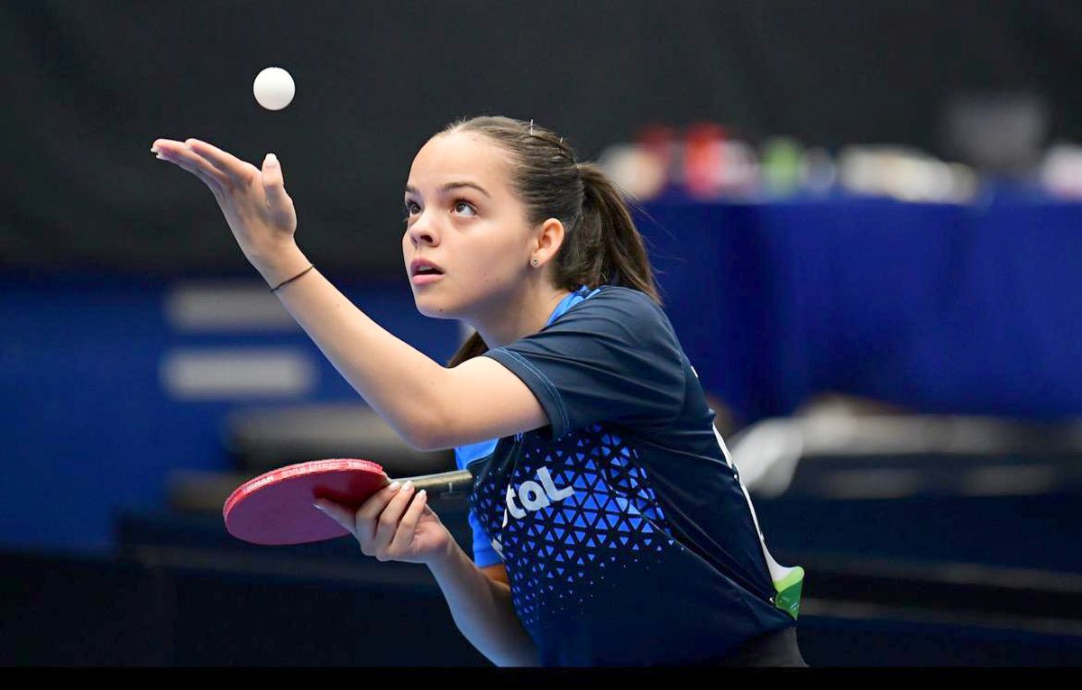 La 15 ani, Andreea Băiașu visează la Jocurile Olimpice: „Tenisul de masă este totul pentru mine. Uit de orice griji, mă face fericită!”