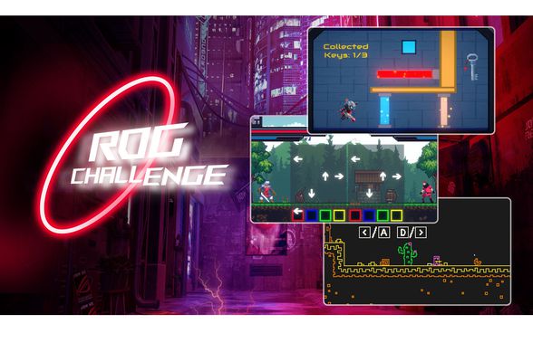 ROG Challenge 2024, liga gamerilor care pot crea jocuri originale