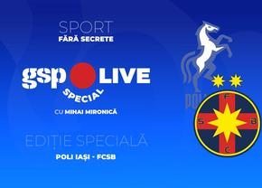 Poli Iași - FCSB, la GSP Live Special » Ultimul meci din acest an se joacă în Copou! Analizăm cu Mihai Stoichiță și Ștefan Beldie