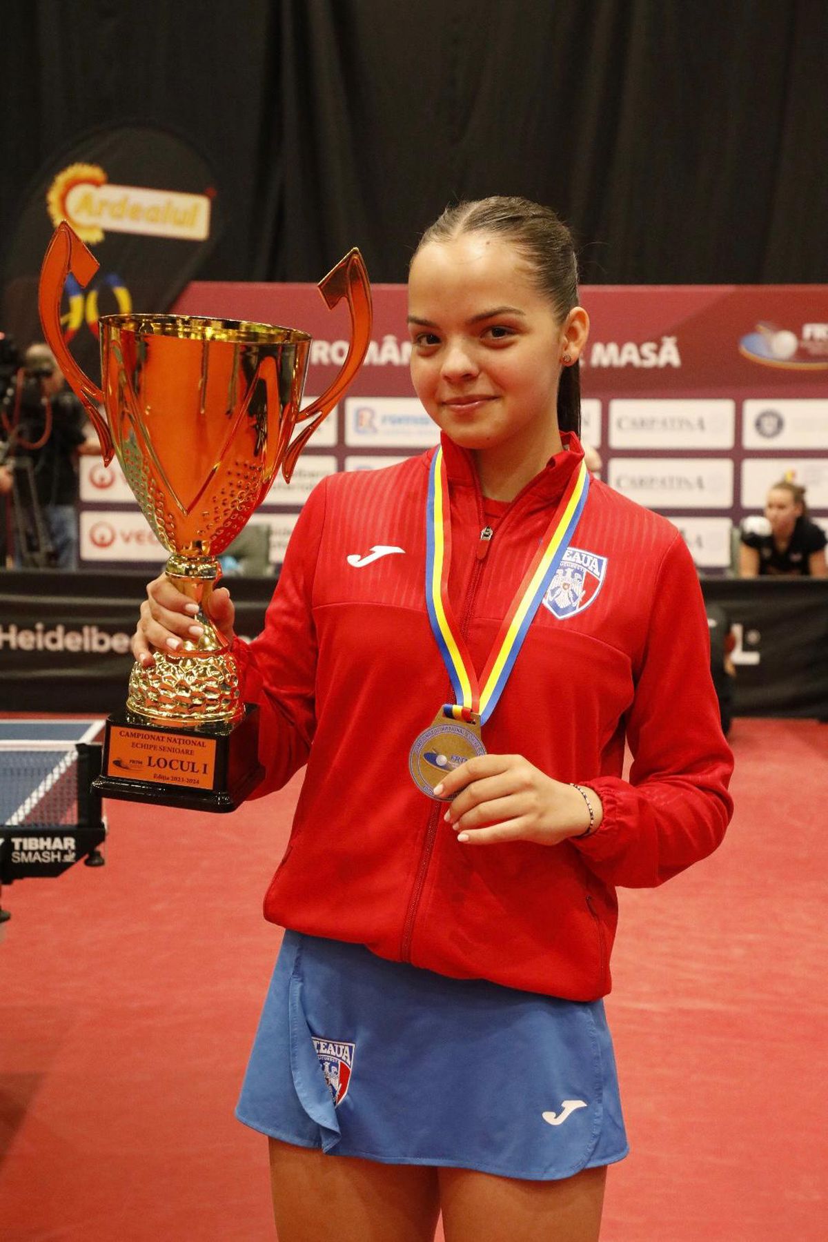 La 15 ani, Andreea Băiașu visează la Jocurile Olimpice: „Tenisul de masă este totul pentru mine. Uit de orice griji, mă face fericită!”