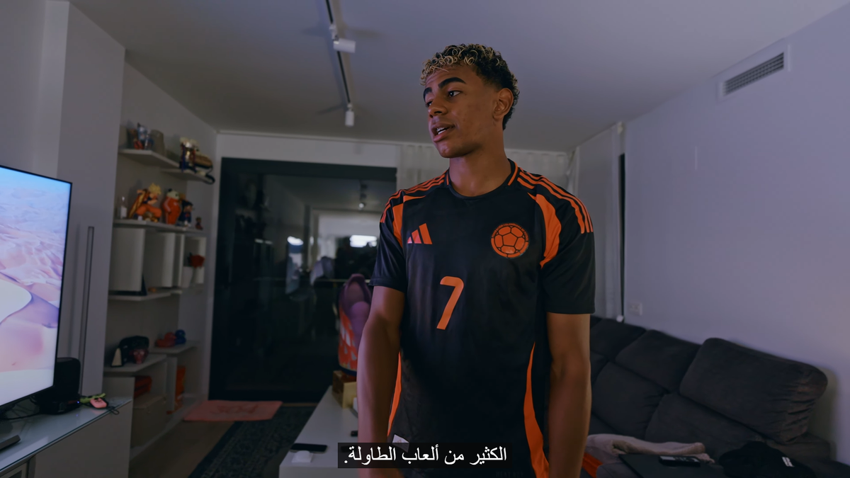 Lamine Yamal a făcut turul apartamentului