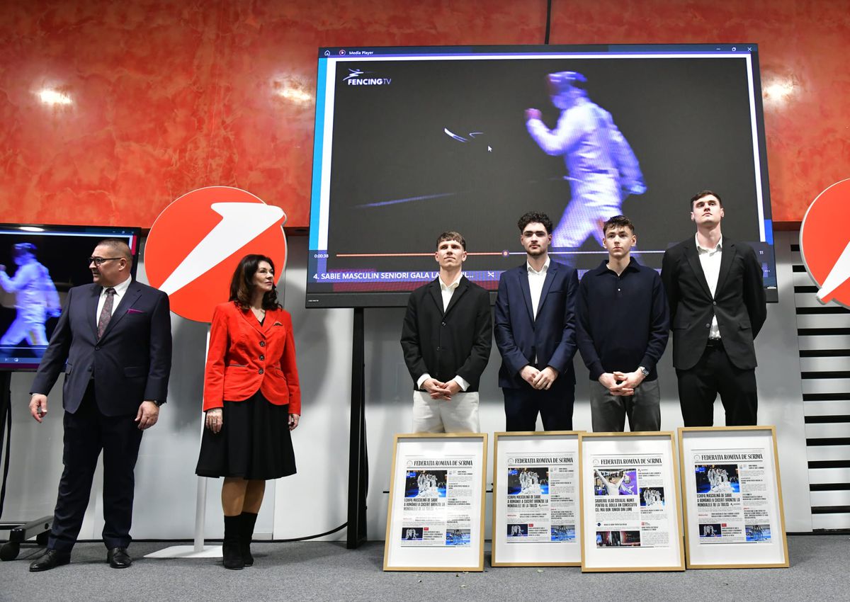 Amalia și Vlad Covaliu sunt sportivii anului 2025 la Federația Română de Scrimă