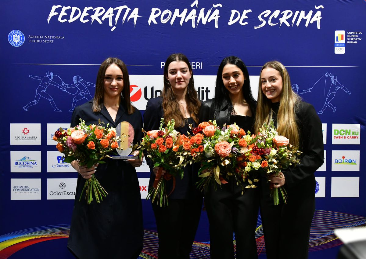 Amalia și Vlad Covaliu sunt sportivii anului 2025 la Federația Română de Scrimă