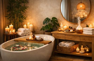 10 trucuri de designer care îți transformă baia într-un mini spa la tine acasă