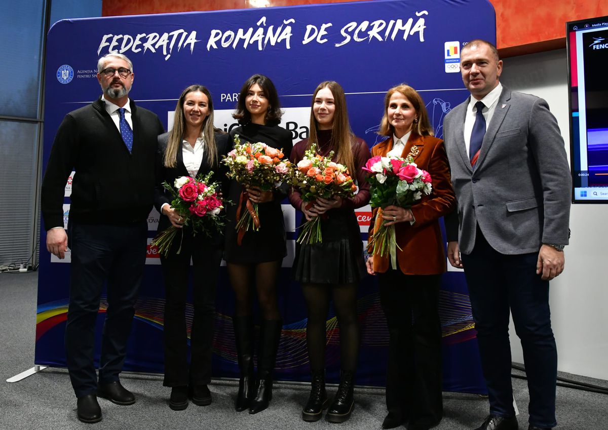 Amalia și Vlad Covaliu sunt sportivii anului 2025 la Federația Română de Scrimă