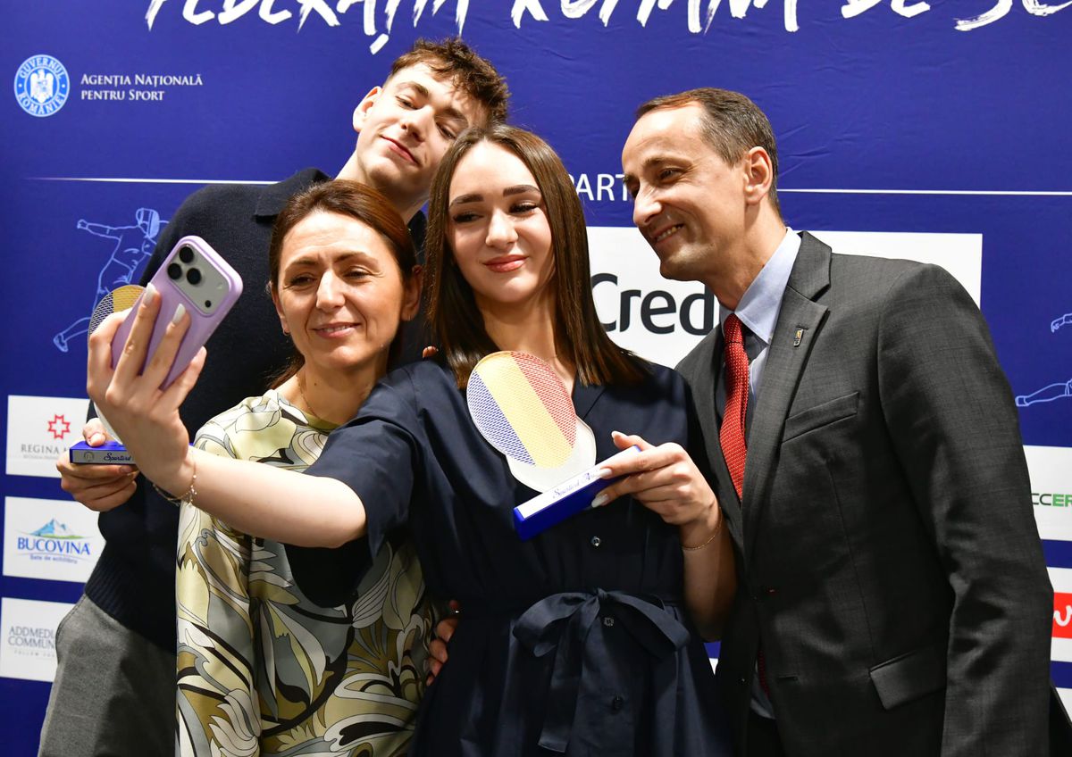 Amalia și Vlad Covaliu sunt sportivii anului 2025 la Federația Română de Scrimă