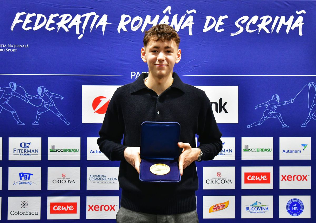 Amalia și Vlad Covaliu sunt sportivii anului 2025 la Federația Română de Scrimă