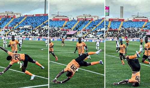 Patson Daka și căzătura de la Cupa Africii pe Națiuni // foto: X