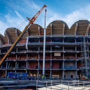 Stadiul lucrărilor la „Nou Mestalla”, decembrie 2025 / foto: captură Facebook Valencia CF