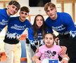 Cristi Chivu, Javier Zanetti, Denzel Dumfries și Pio Esposito, în vizită la copiii din Spitalul San Raffaele