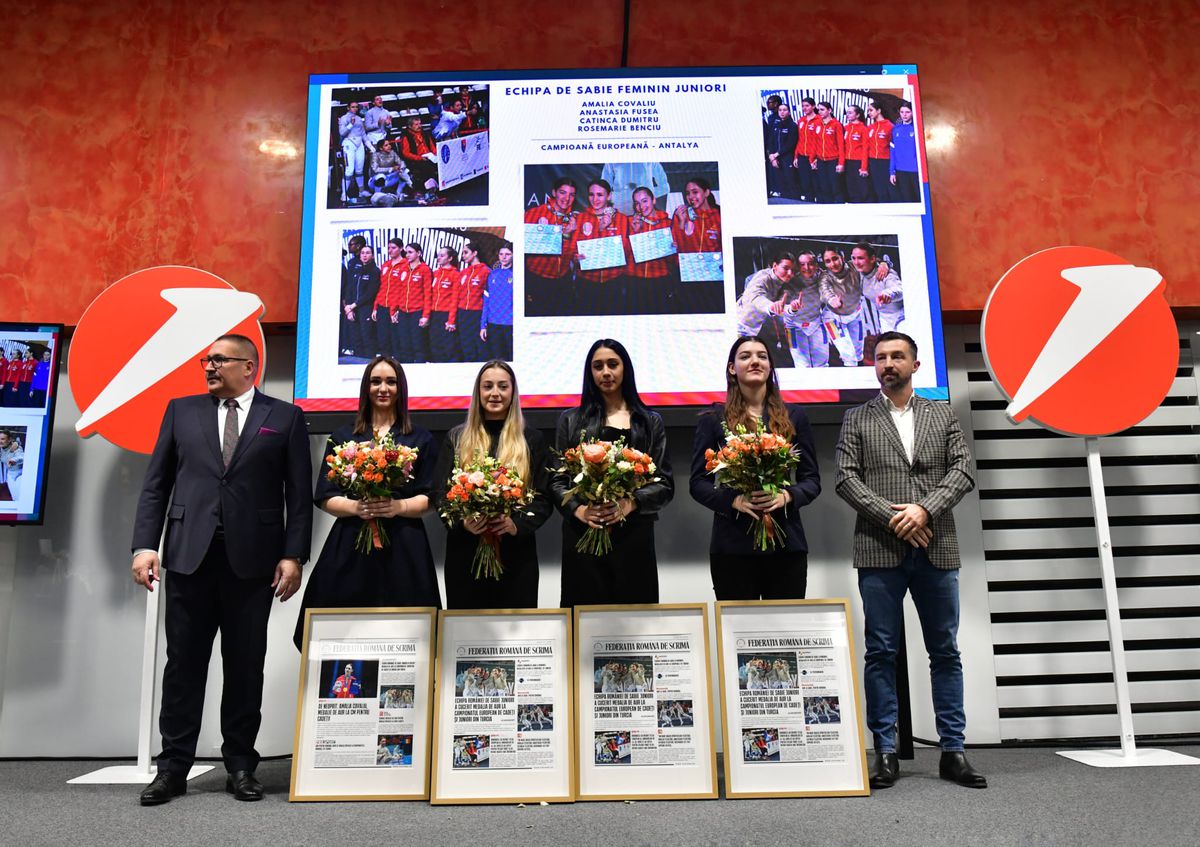 Amalia și Vlad Covaliu sunt sportivii anului 2025 la Federația Română de Scrimă