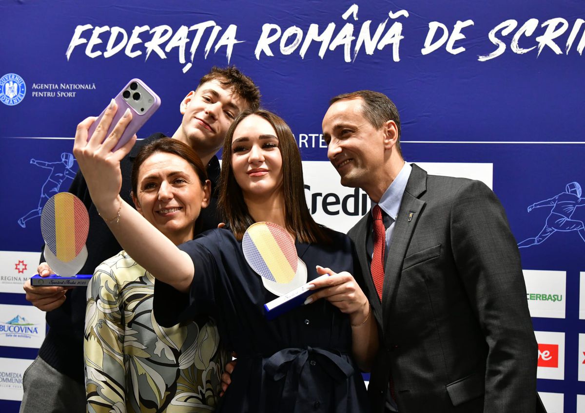 Amalia și Vlad Covaliu sunt sportivii anului 2025 la Federația Română de Scrimă