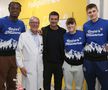 Cristi Chivu, Javier Zanetti, Denzel Dumfries și Pio Esposito, în vizită la copiii din Spitalul San Raffaele
