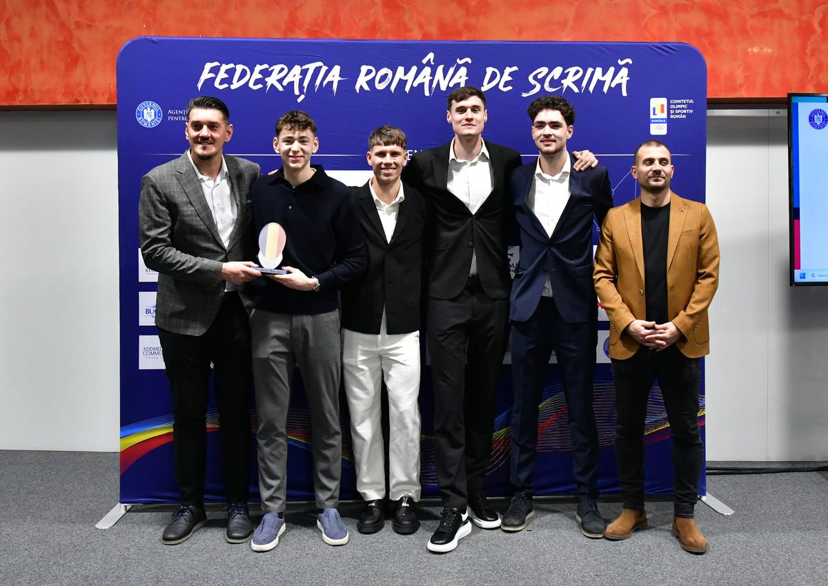 Amalia și Vlad Covaliu sunt sportivii anului 2025 la Federația Română de Scrimă