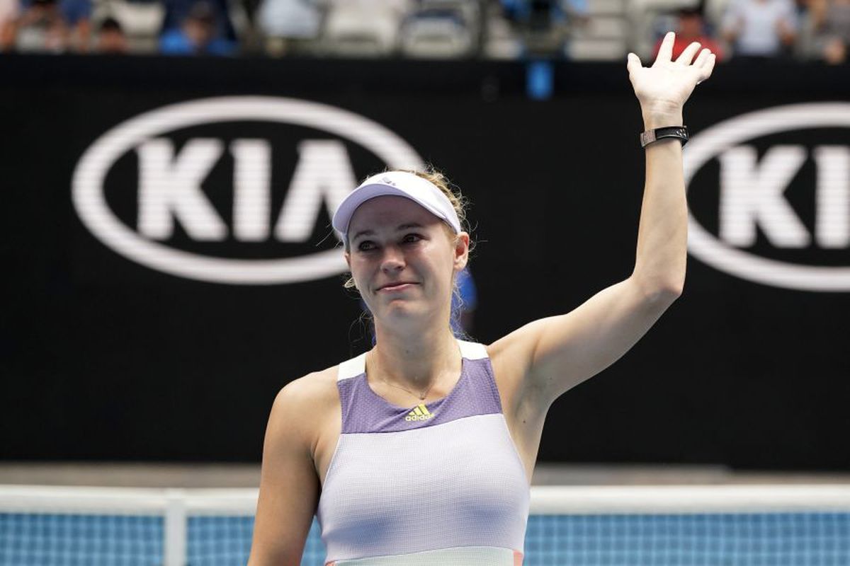 VIDEO și FOTO Adio, Caroline! Wozniacki a jucat ultimul meci din carieră și a părăsit terenul plângând
