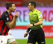 Zlatan Ibrahimovic (stânga), în AC Milan - Atalanta 0-3 // foto: Guliver/gettyimages