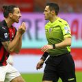 Zlatan Ibrahimovic (stânga), în AC Milan - Atalanta 0-3 // foto: Guliver/gettyimages