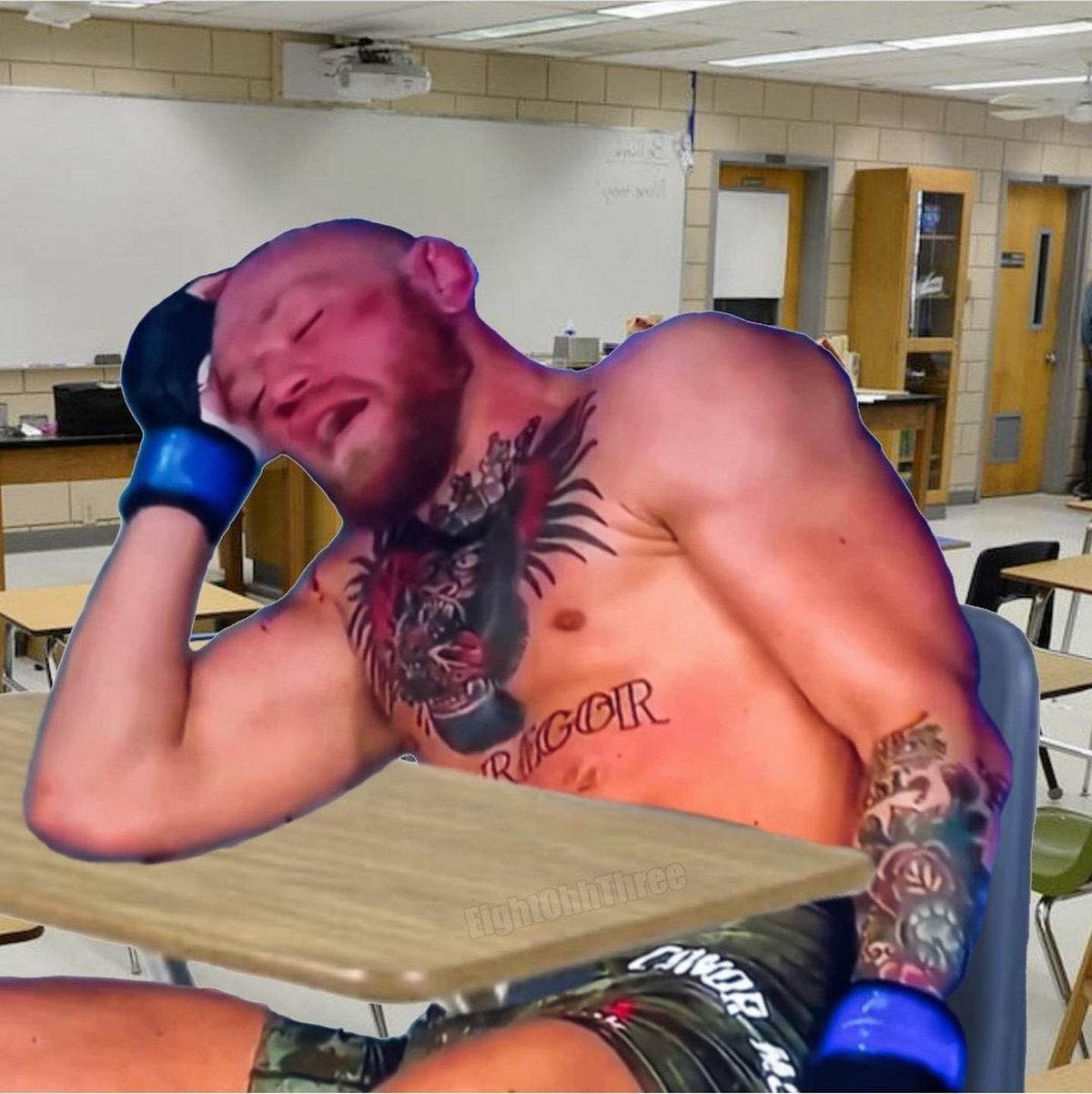 FOTO + VIDEO Cele mai bune glume după ce Dustin Poirier „i-a dat somn” lui Conor McGregor la UFC 257