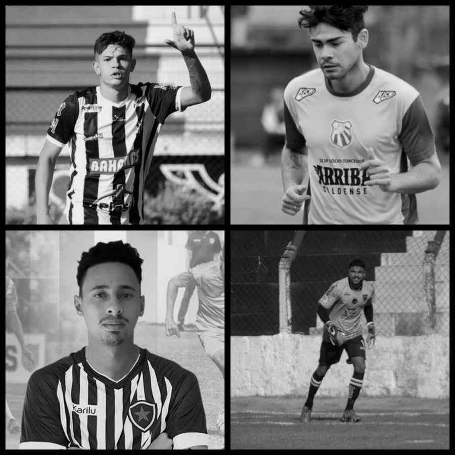 Cei 4 fotbaliști brazilieni care și-au pierdut viața astăzi, într-un accident aviatic Cei 4 fotbaliști brazilieni care și-au pierdut viața astăzi, într-un accident aviatic