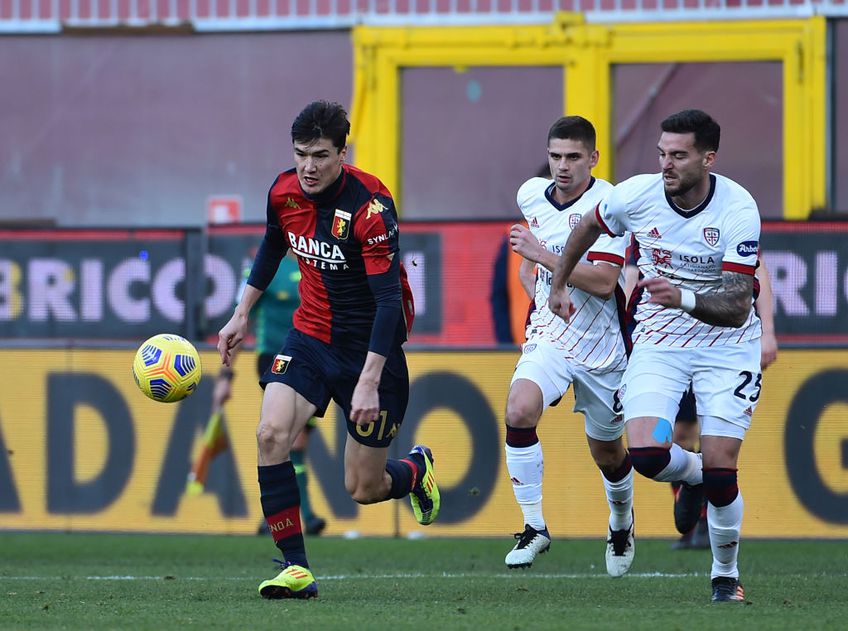 Cagliari, formația lui Răzvan Marin, a pierdut al șaselea joc la rând în campionat, scor 0-1 cu Genoa, și a căzut sub linia roșie. „Suferă la fel ca toată echipa”, scrie Tuttomercatoweb, care l-a notat cu 5,5.