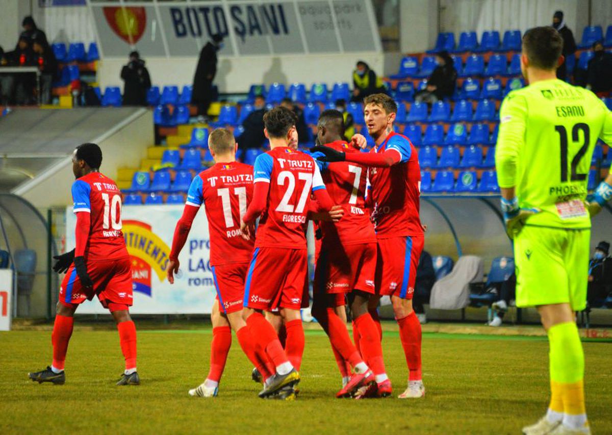 FC Botoșani - Dinamo, 24.01.2021 / FOTO: Ionuț Tabultoc