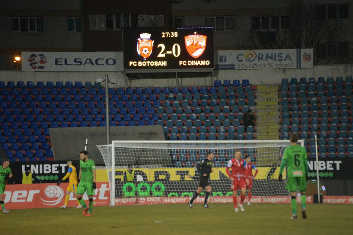 FC Botoșani - Dinamo 4-0. Jerry Gane, după umilința din Moldova: „Nivelul acestor jucători nu e de Dinamo!”