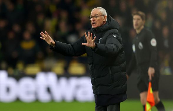 Claudio Ranieri, demis de Watford după 3 luni. Italianul are un bilanț dezastruos
